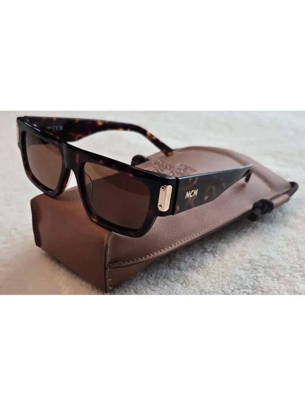 New MCM Worldwide Sunglasses MW0019 Dark Havana / 52J, Designer Tortoise